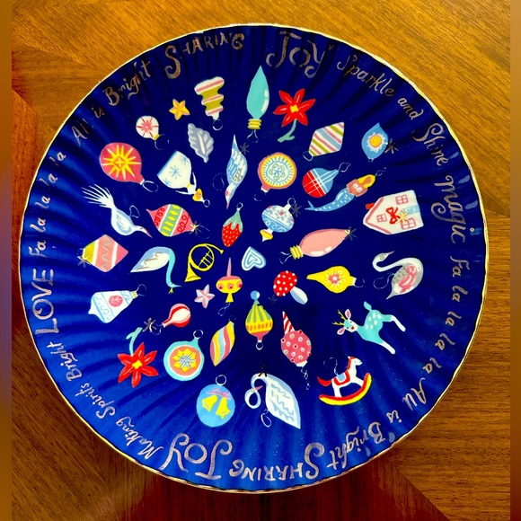 Danelle kroll x Anthropologie 🫶 Joy to the world plate - Picture 2 of 14